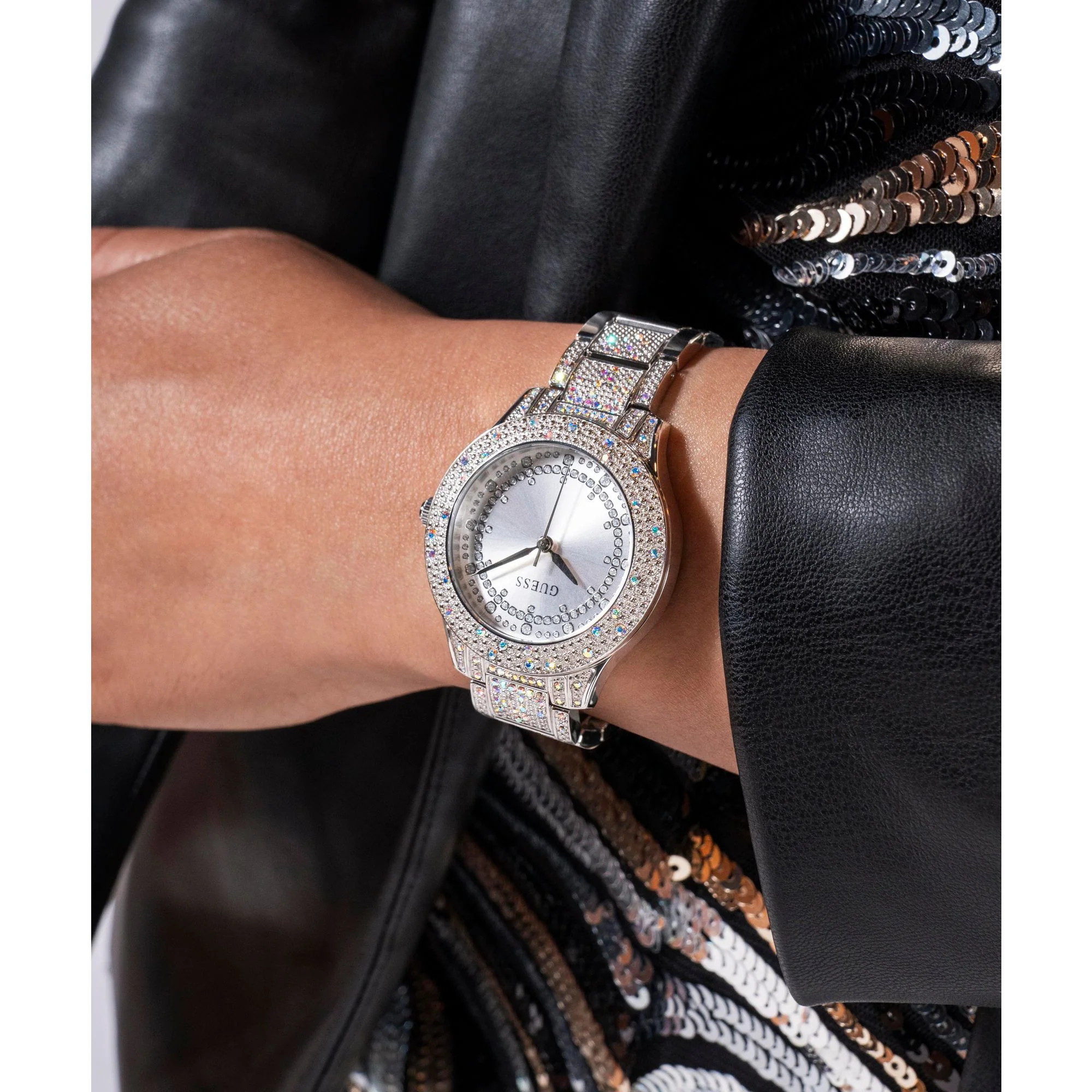 Guess Damen Uhr Armbanduhr SHOOTING STAR GW0746L1 Edelstahl - Image 6