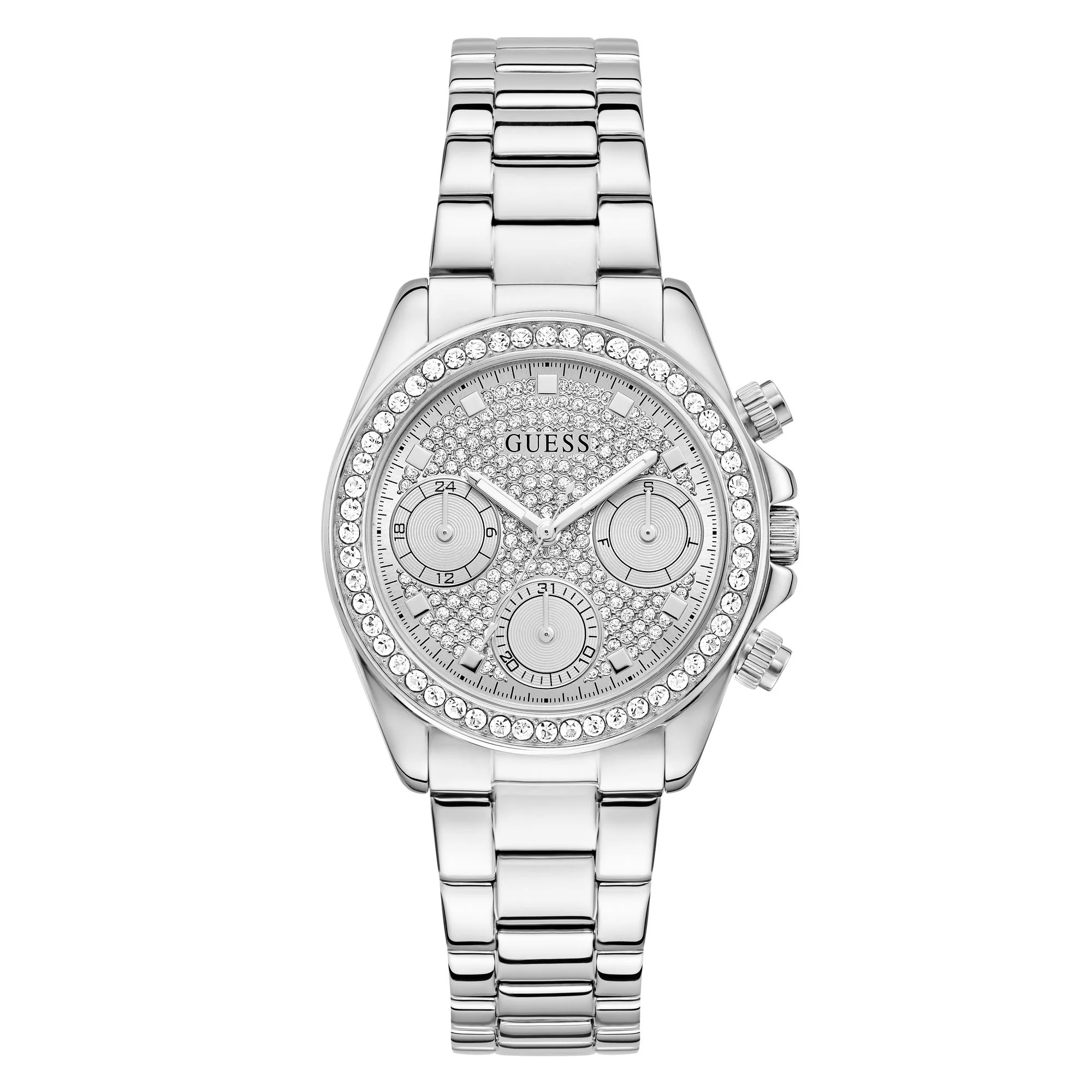 Guess Damen Uhr Armbanduhr VICTORIA GW1037L2 Edelstahl gold - Image 2