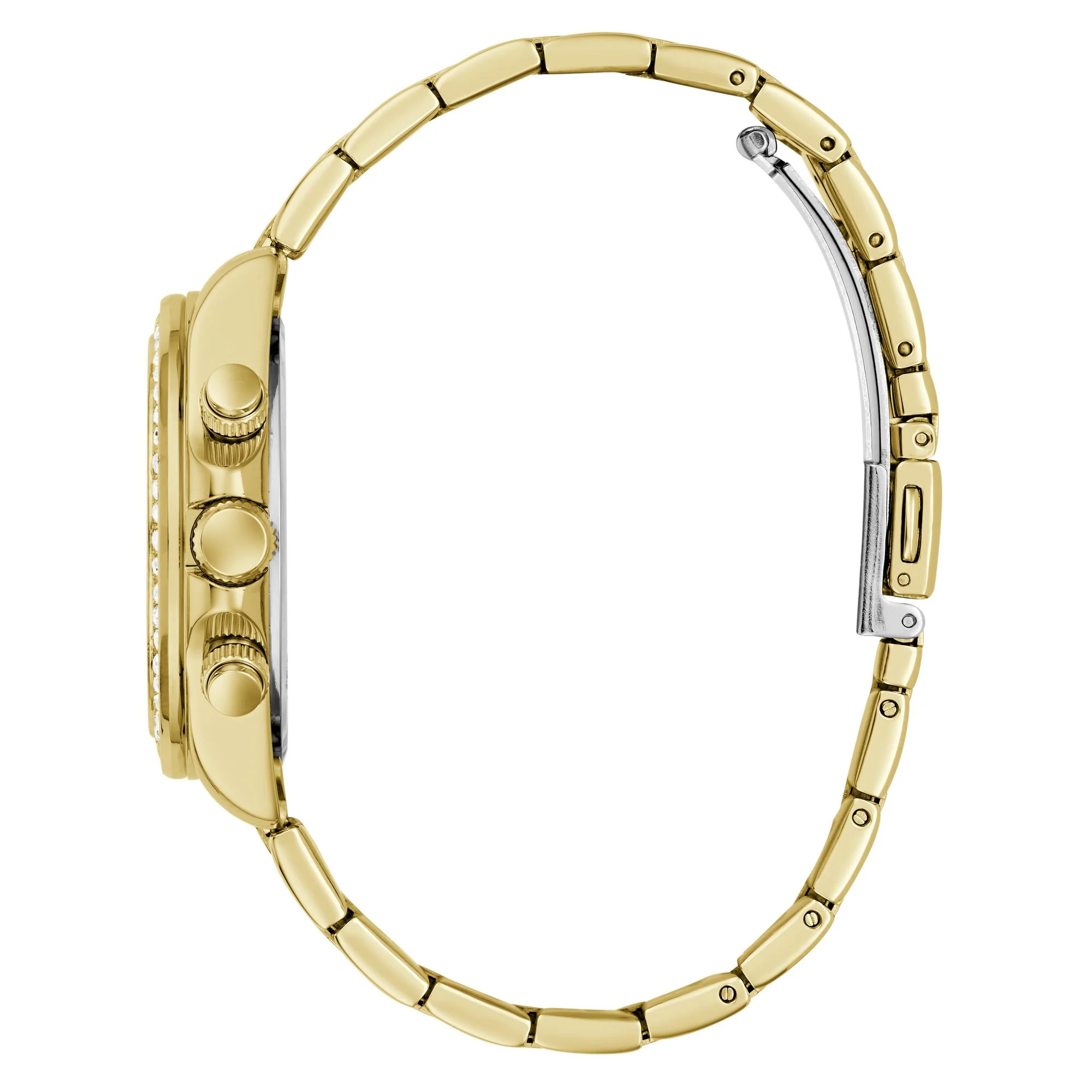Guess Damen Uhr Armbanduhr VICTORIA GW1037L2 Edelstahl gold - Image 4