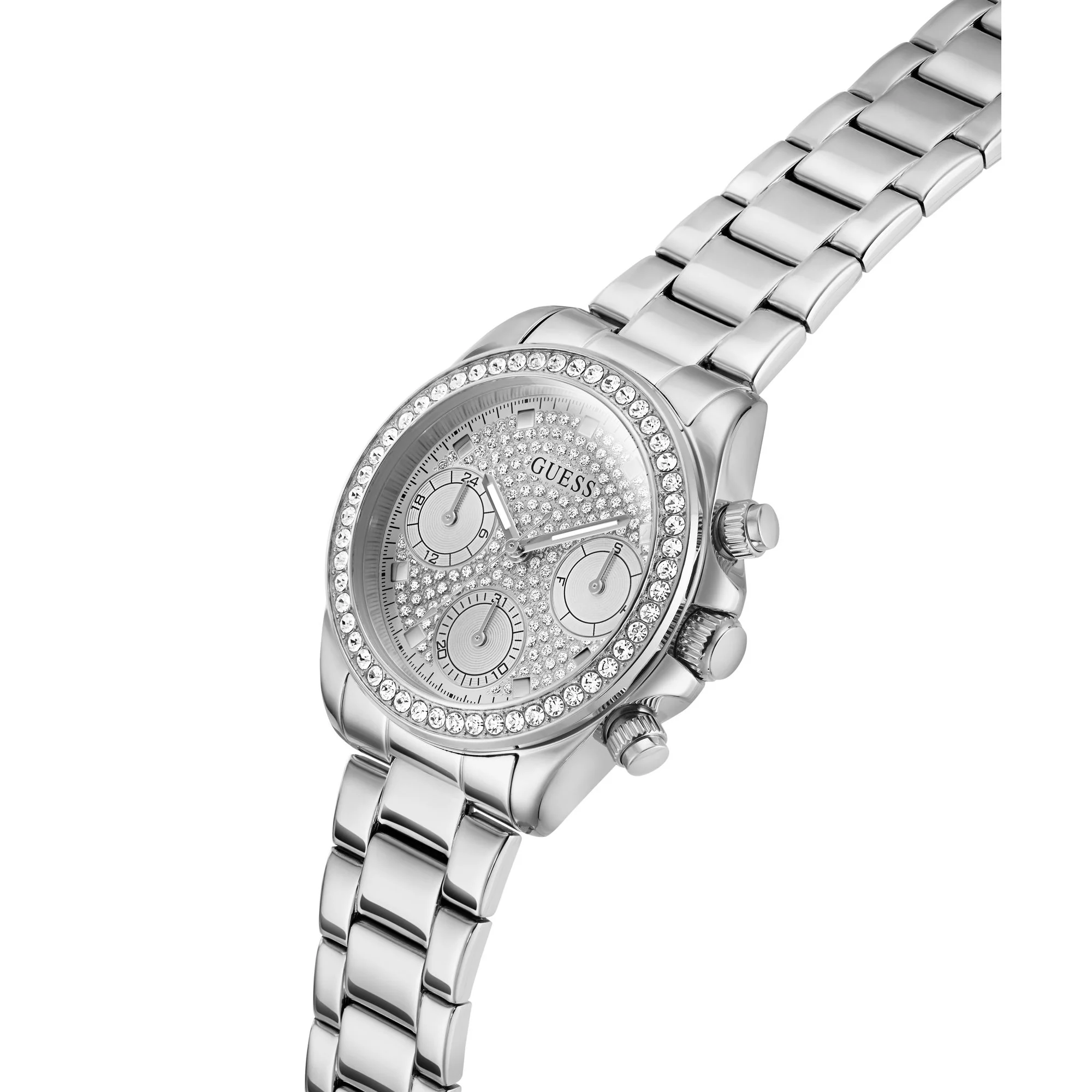 Guess Damen Uhr Armbanduhr VICTORIA GW1037L2 Edelstahl gold - Image 8