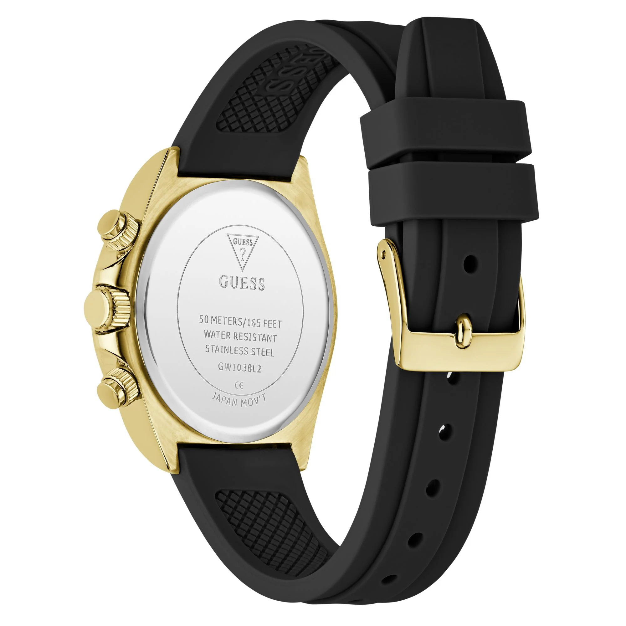 Guess Damen Uhr Armbanduhr VICTORIA GW1038L1 Silikon - Image 4