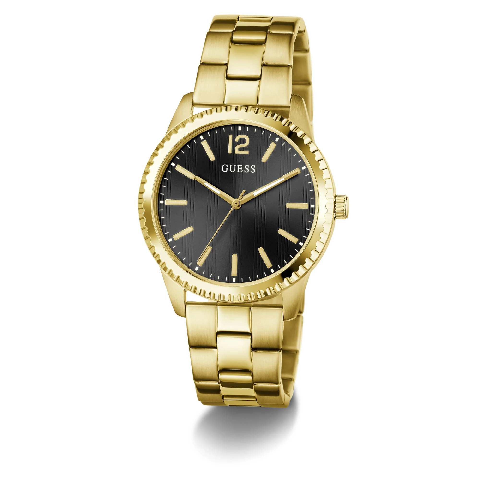 Guess Herren Uhr Armbanduhr CHIP GW1062G2 Edelstahl gold - Image 8