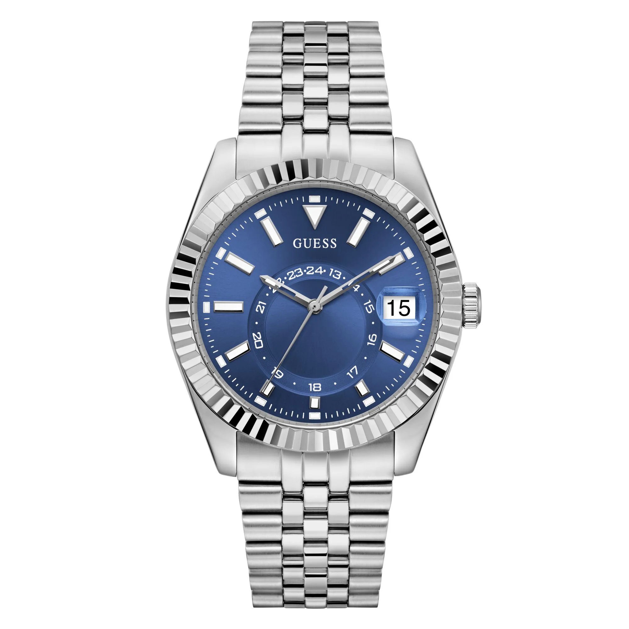 Guess Herren Uhr Armbanduhr JADEN GW0977G4 Edelstahl mehrfarbig - Image 12
