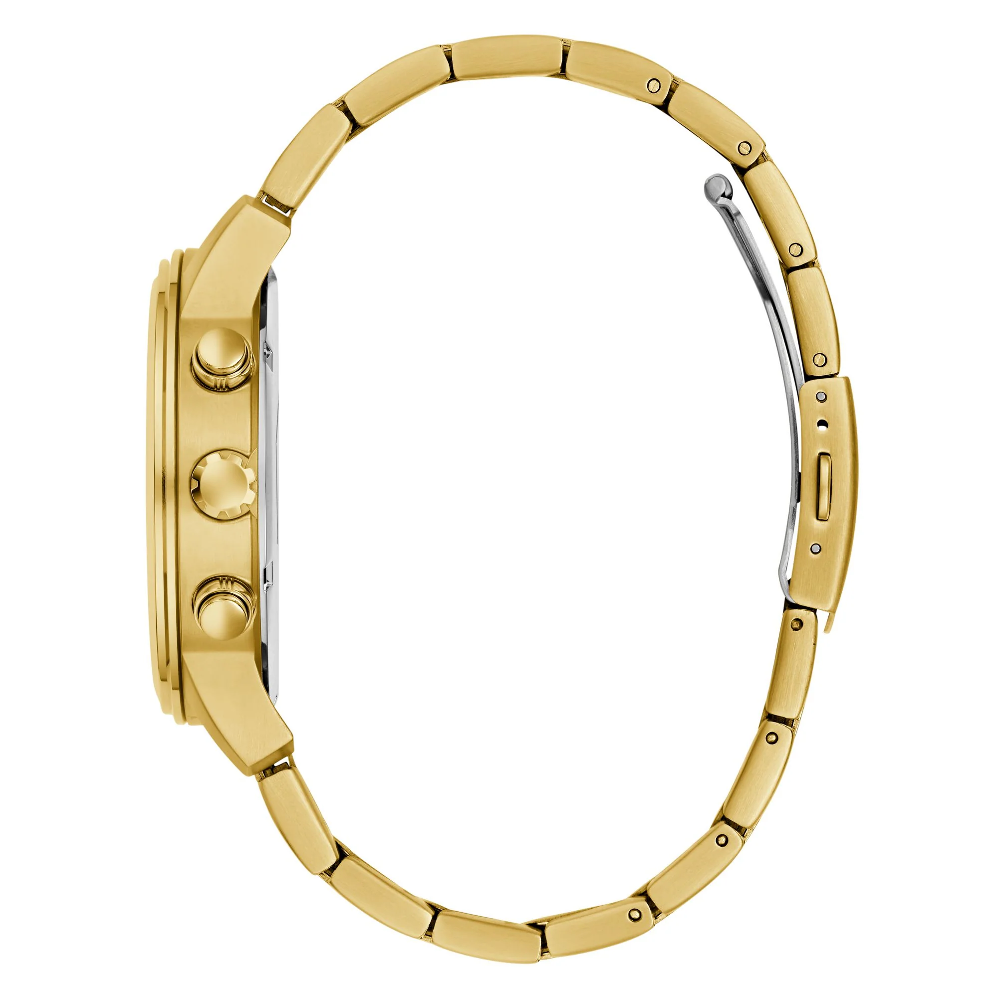Guess Herren Uhr Armbanduhr PARKER GW1006G2 Edelstahl gold - Image 3