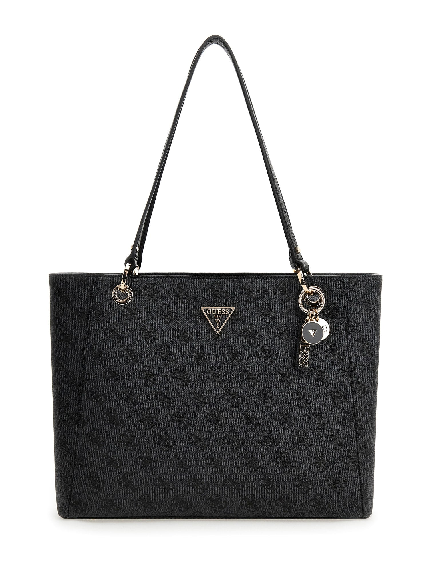 GUESS HWBG9672250 NOELLE II TOTE Woman Shopper dark taupe logo - Image 3