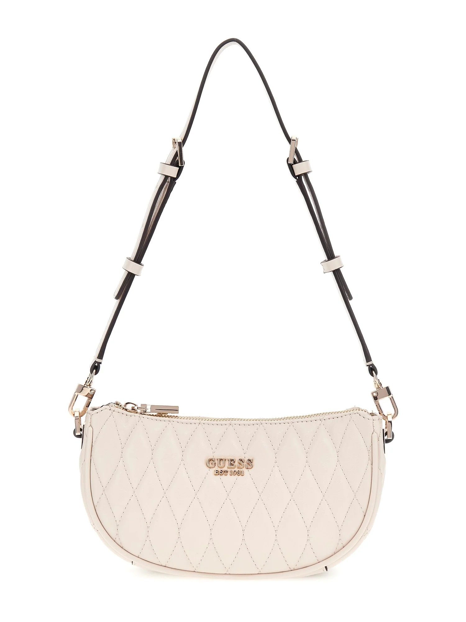 GUESS HWQG8122720 VALLA MINI TOP ZIP SHLDR BAG Woman Schultertasche black - Image 2