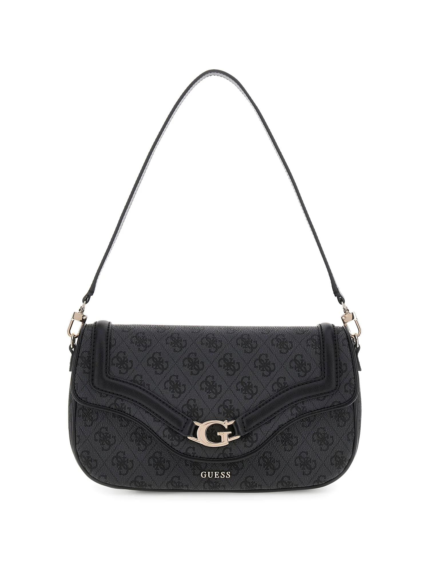 GUESS HWSG7993200 DEA FLAP SHOULDER BAG Woman Handtasche latte logo - Image 2