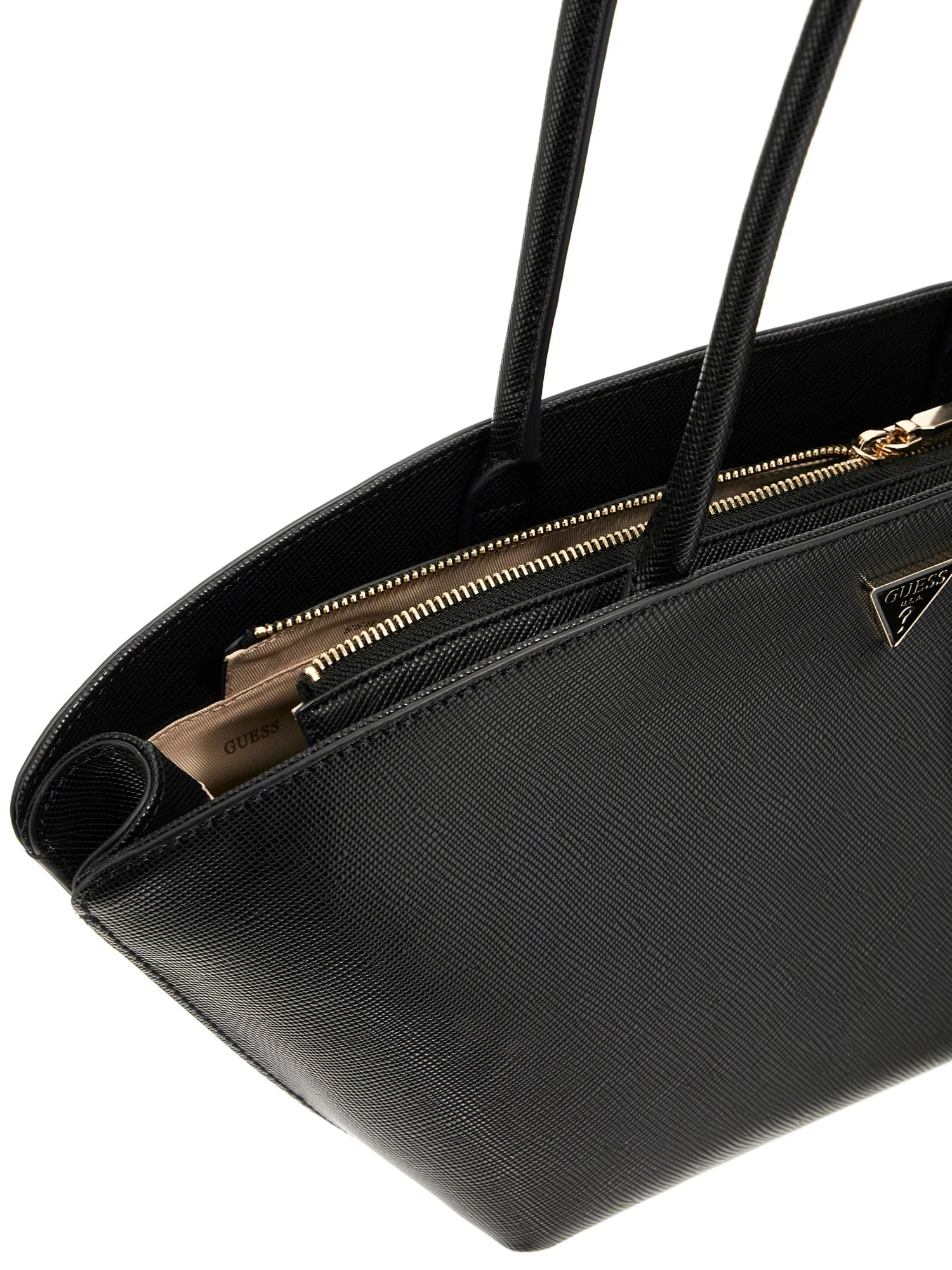 GUESS HWZG9207090 BOLENA SHOULDER SATCHEL Woman Schultertasche black - Image 7