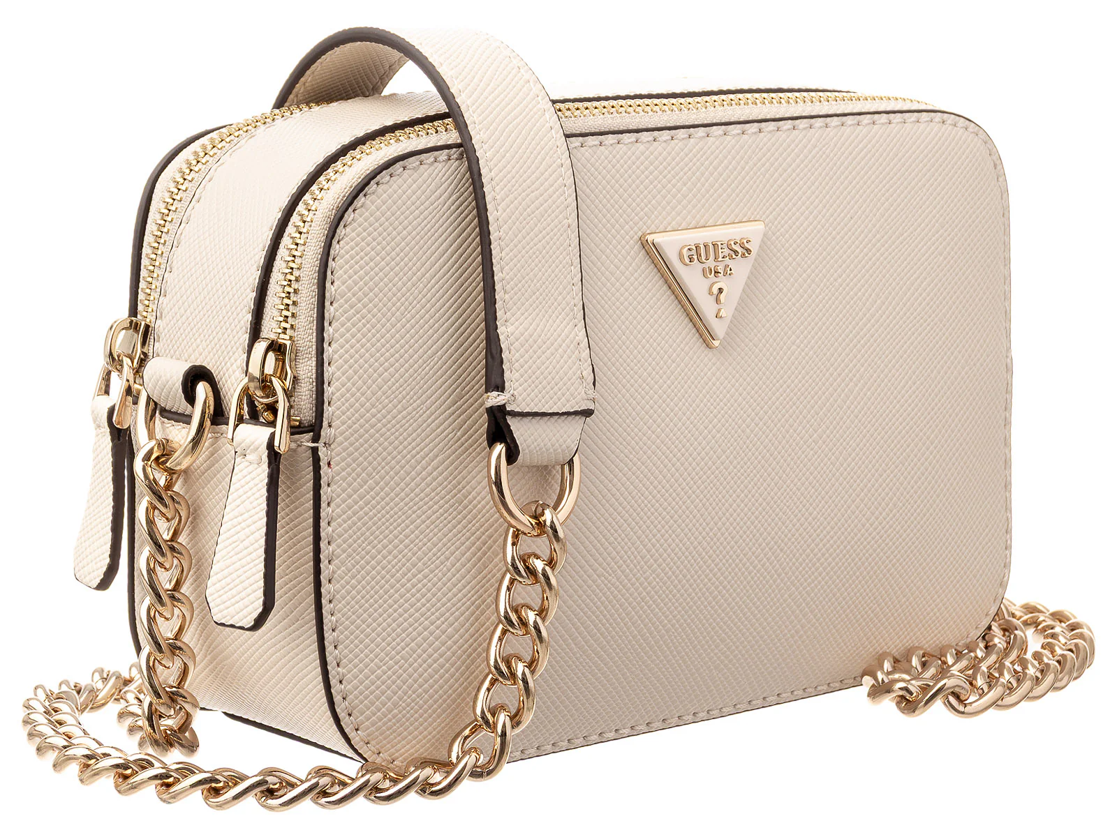 GUESS HWZG9672140 NOELLE II CROSSBODY CAMERA Woman Umhängetasche stone - Image 3
