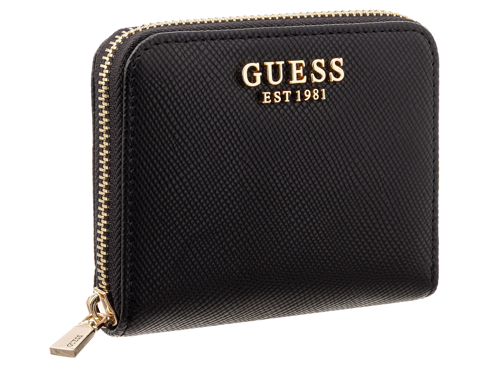 GUESS SWZG7459137 LAUREL II SLG SMALL ZIP AROUND Woman Portmonnaies black - Image 2