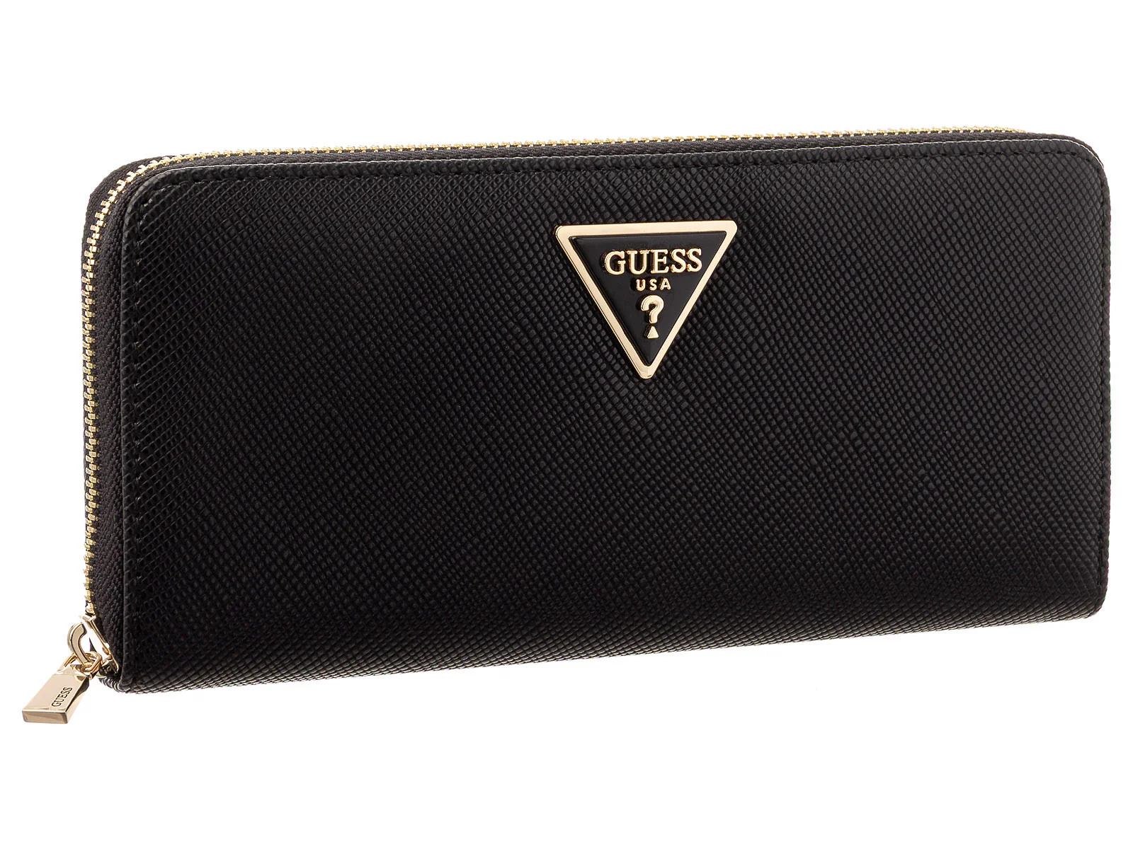 GUESS SWZG7459146 LAUREL II SLG LARGE ZIP AROUND Woman Portmonnaies black - Image 2