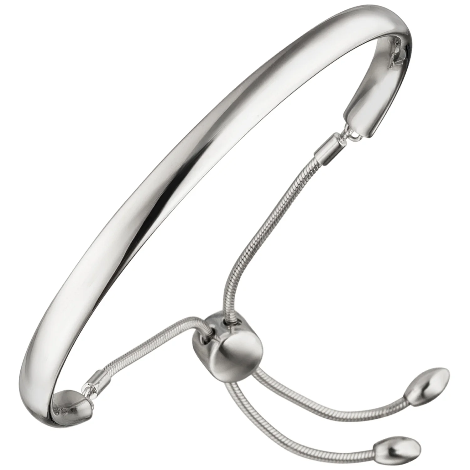 Halbarmreif 925 Sterling Silber Armband Armreif Silberarmband flexibel variabel - Image 2