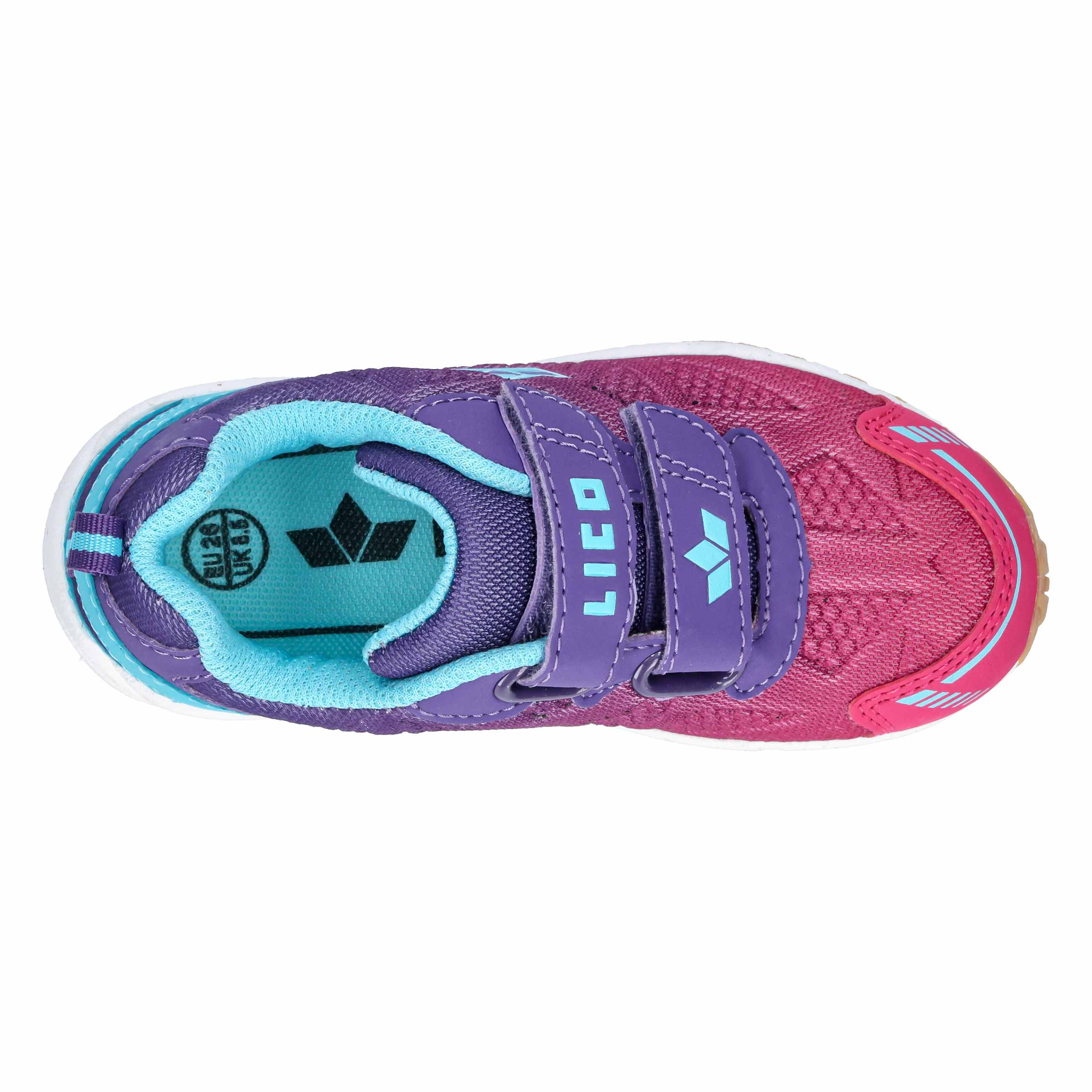 Hallenschuh Mädchen Klettverschluss lila LICO Flori V - Image 68
