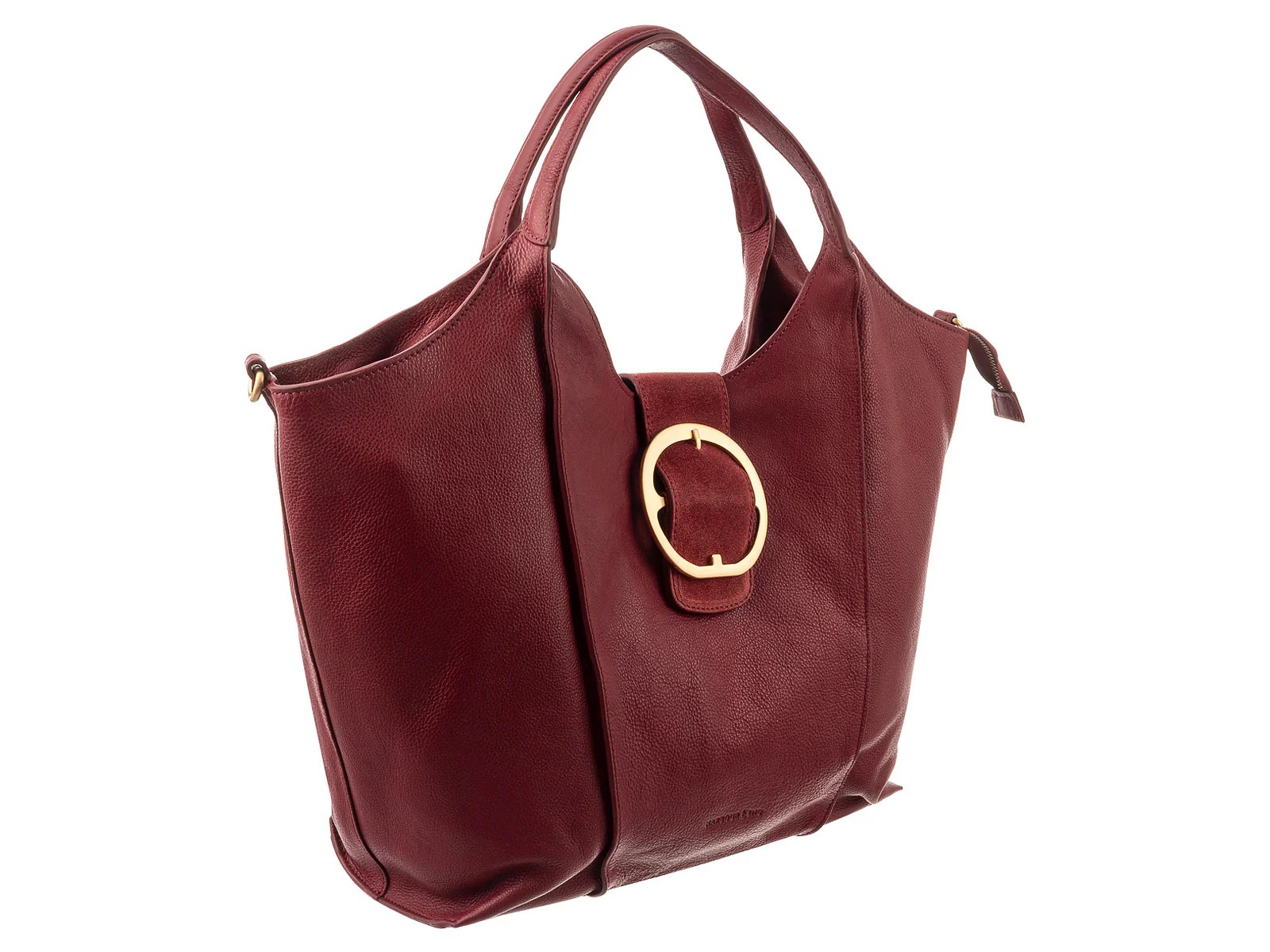 Harbour 2nd Justpure FJP.13759 Totebag style fjp Raffaella Leder Shopper wine - Image 7