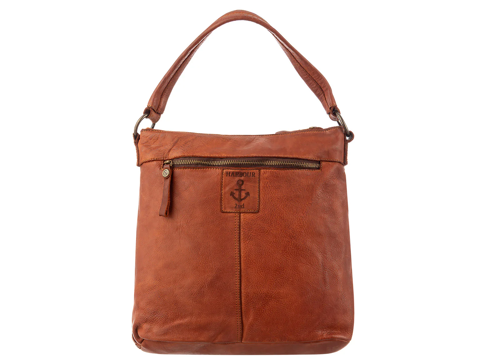 Harbour 2nd UP.13298 Iris Urban Poets Leder Umhängetasche cognac - Image 5