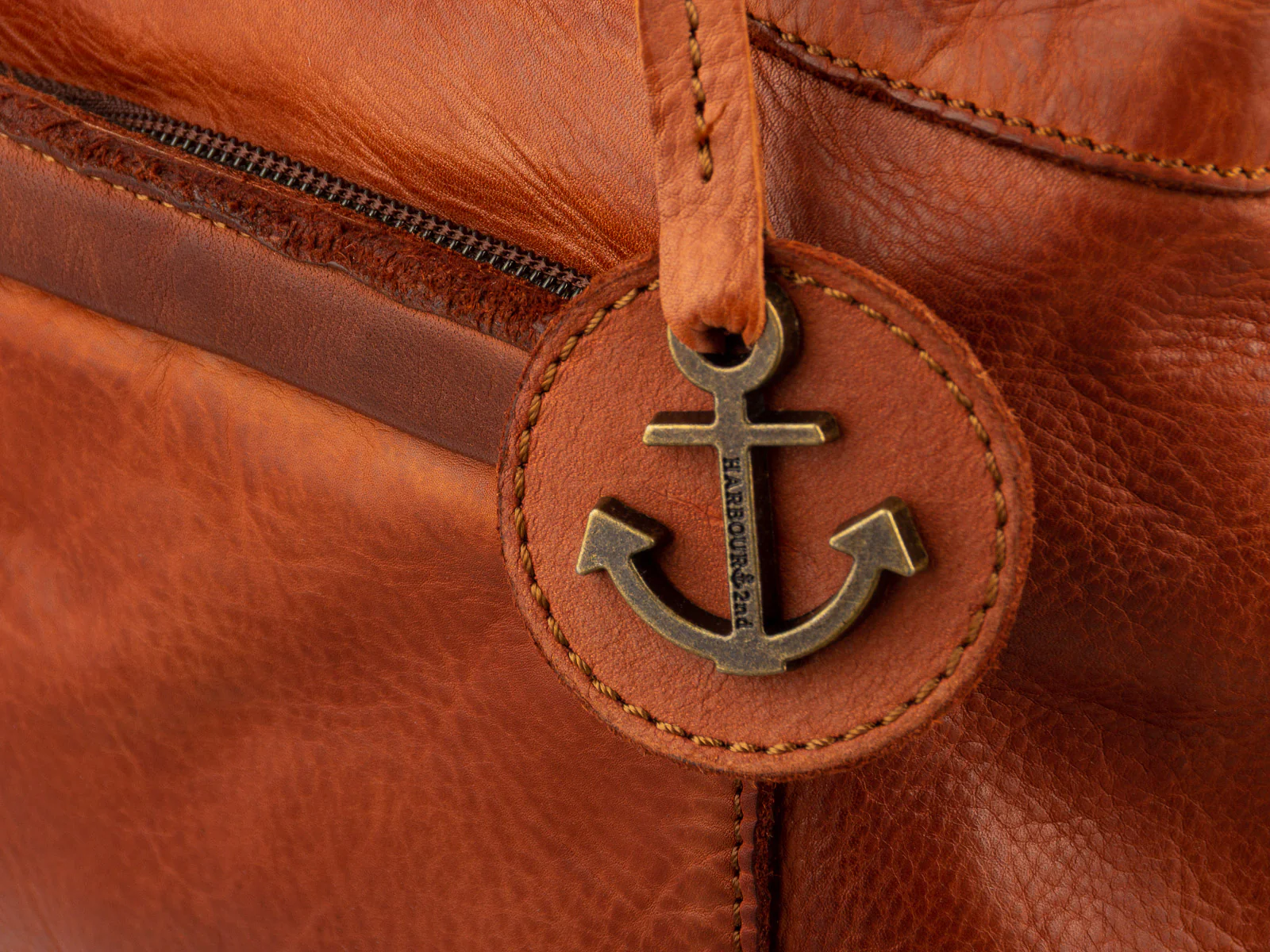 Harbour 2nd UP.13394 Zea Urban Poets Leder Shopper cognac - Image 7