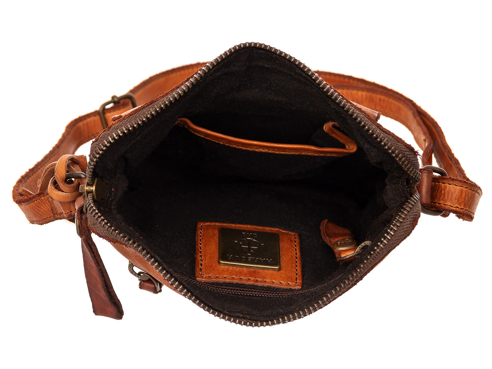 Harbour 2nd UP13114 Crossbody Style ELLIS Umhängetasche cognac - Image 7