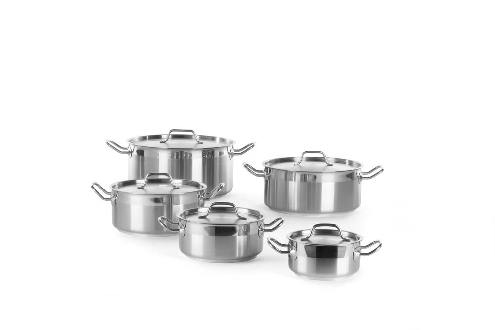 HENDI Casserole, basse - avec couvercle, Profi Line, 12L, ⌀320x(H)150mm - Image 2
