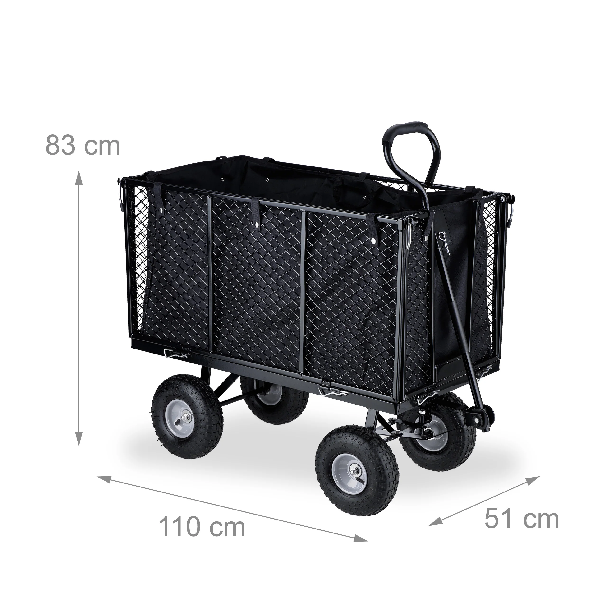 Hoher Handwagen für den Garten - Image 4