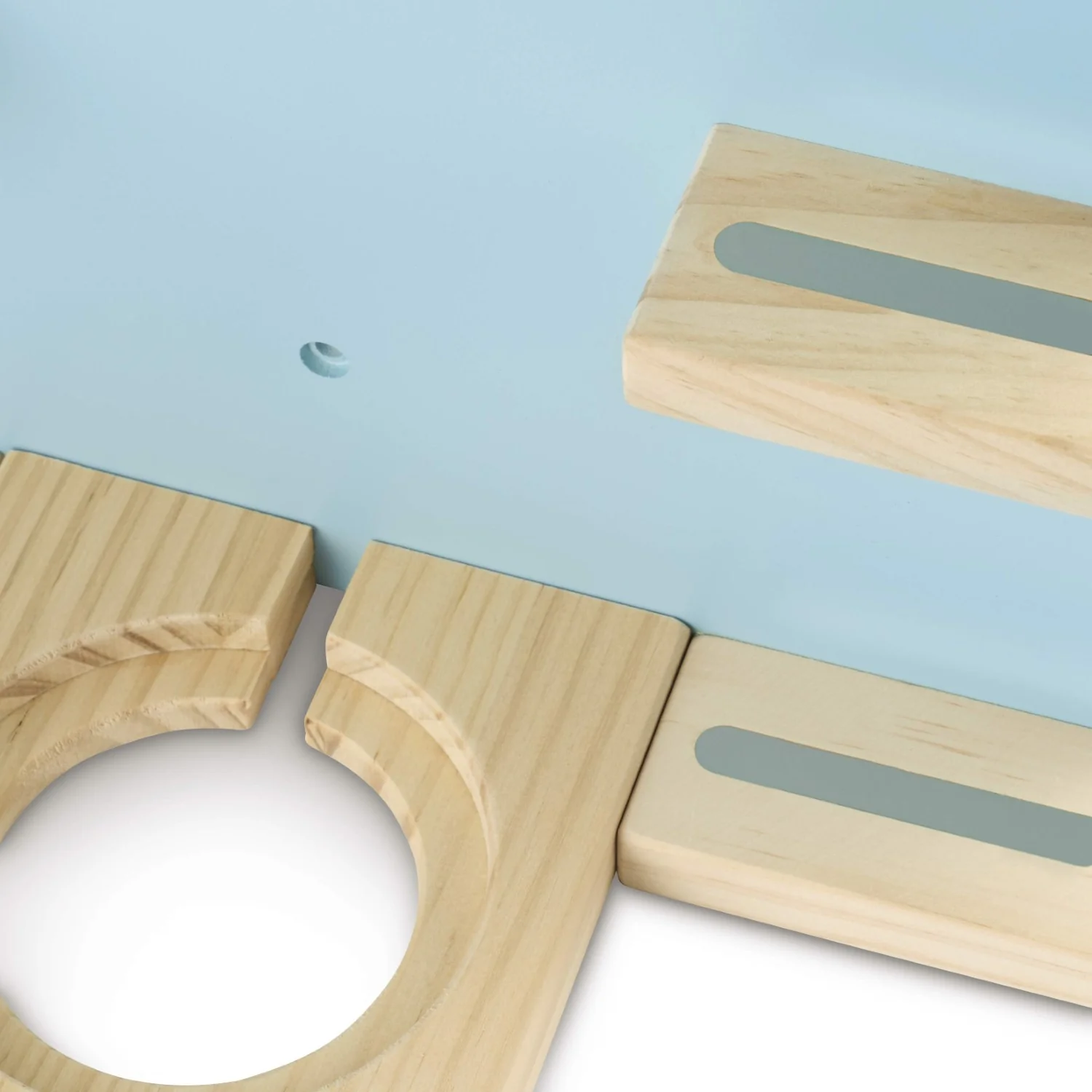 Holzregal Haus Blau für Tonies + Box - Image 3