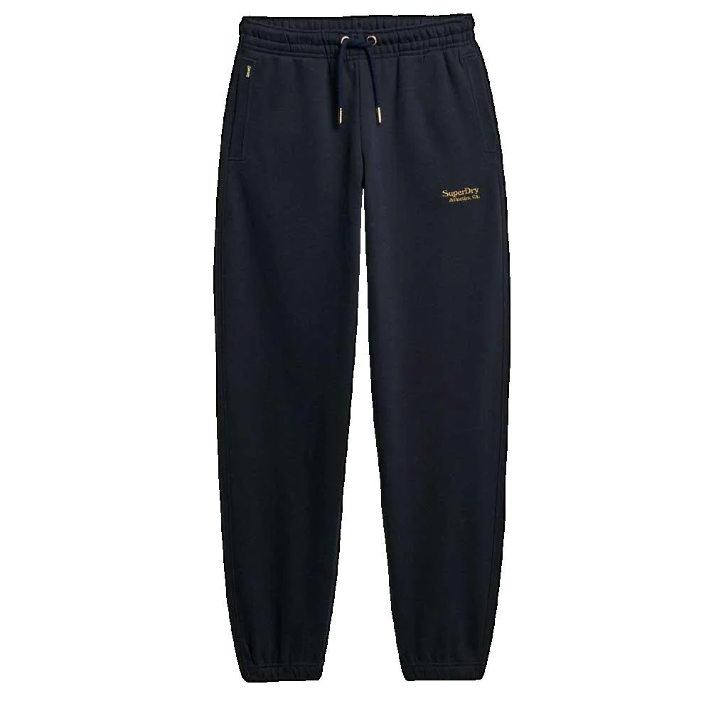 Hose Superdry Essential Logo Cuff Sweat Pants Blau - Image 4