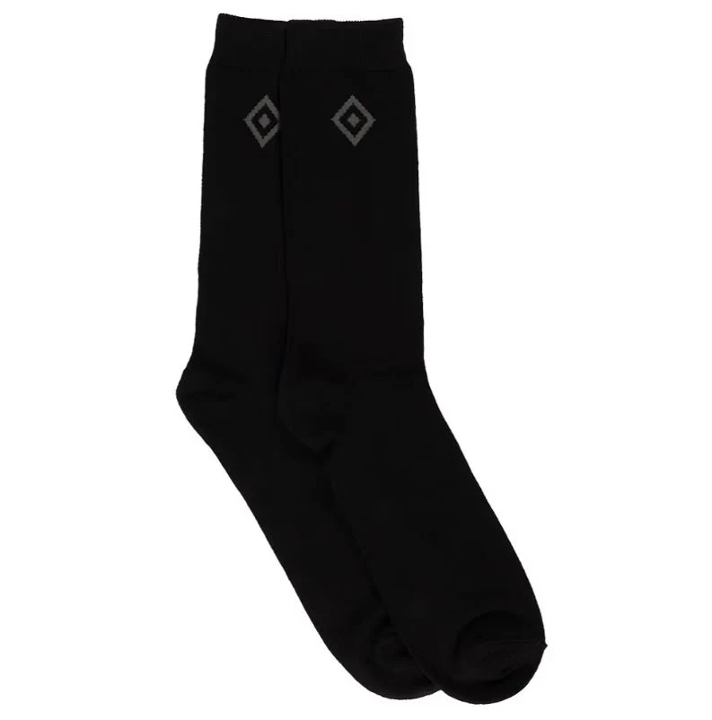 HSV Businesssocke 2er Set "Raute Schwarz"