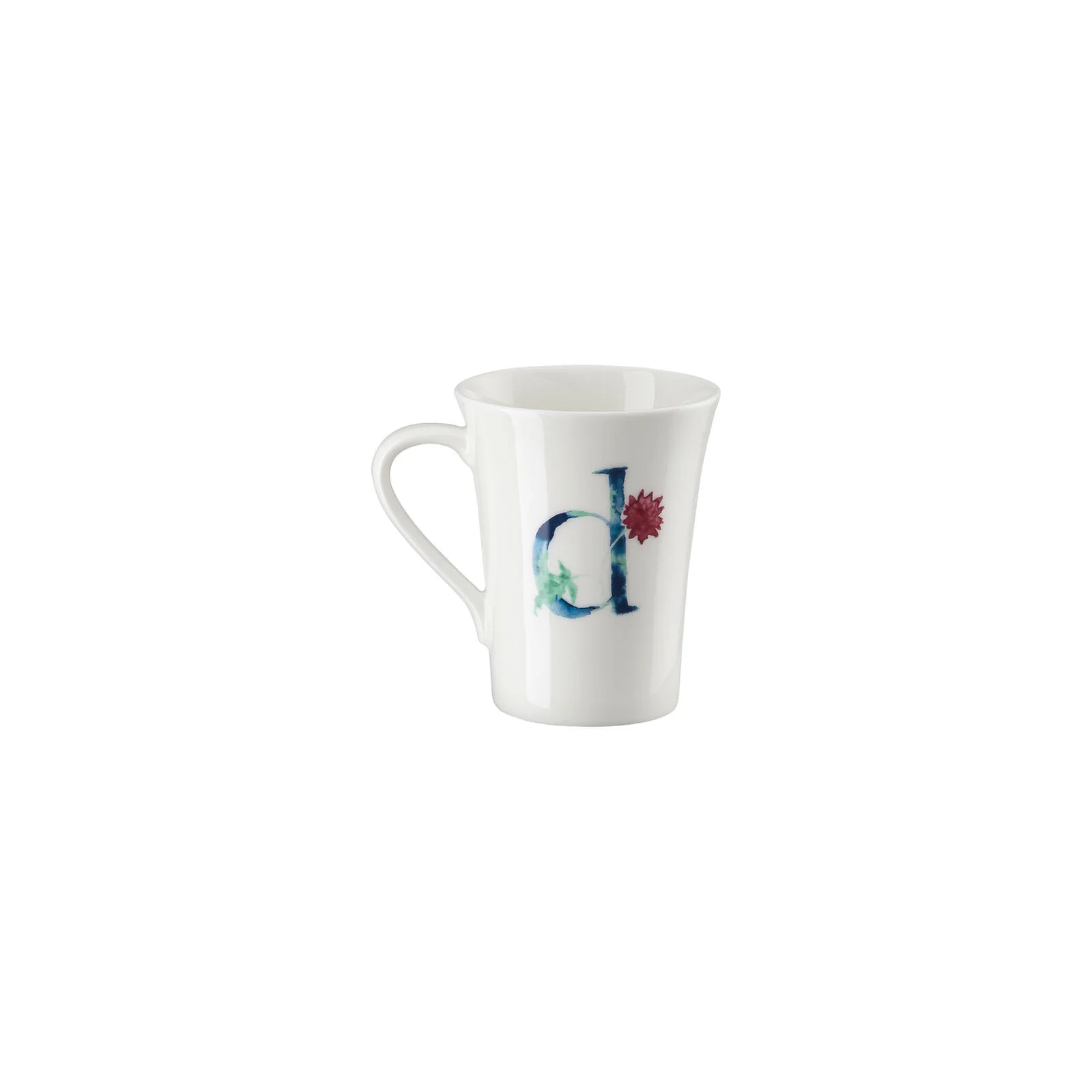 Hutschenreuther Becher mit Henkel Flower Alphabet D-Dahlia - Image 2