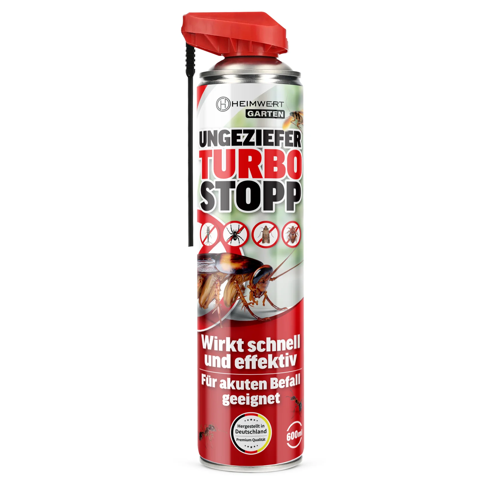 Insektenspray Ungeziefer Akut Sofortige Wirkung Langzeitschutz Spray 600ml