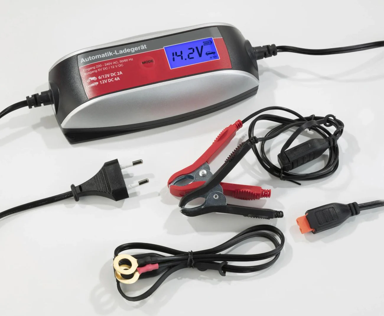 Intelligentes LCD Batterieladegerät für 6/12V Akkus und Batterien - Image 7