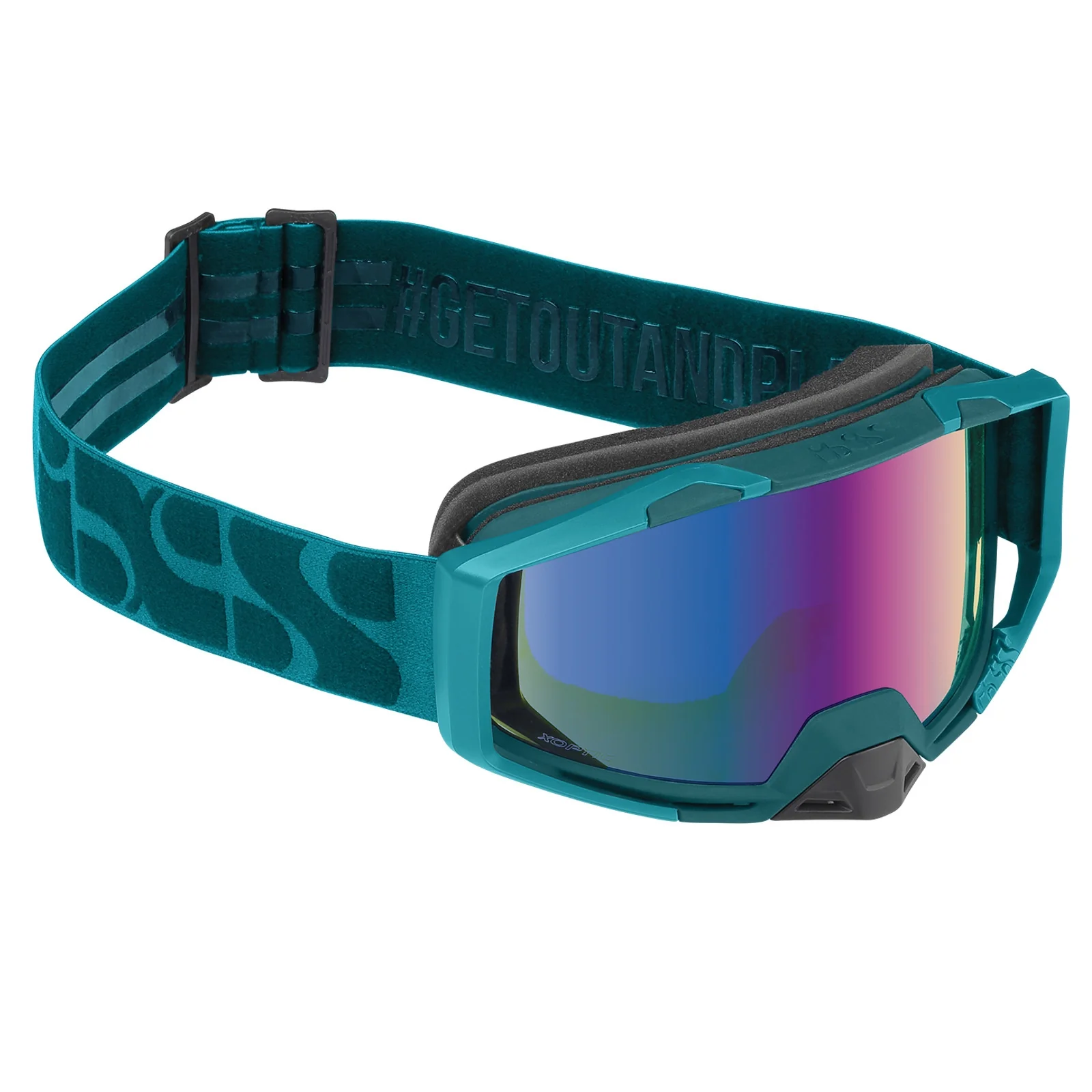 iXS Motocross Brille Trigger Goggle Mirror Low - Image 5