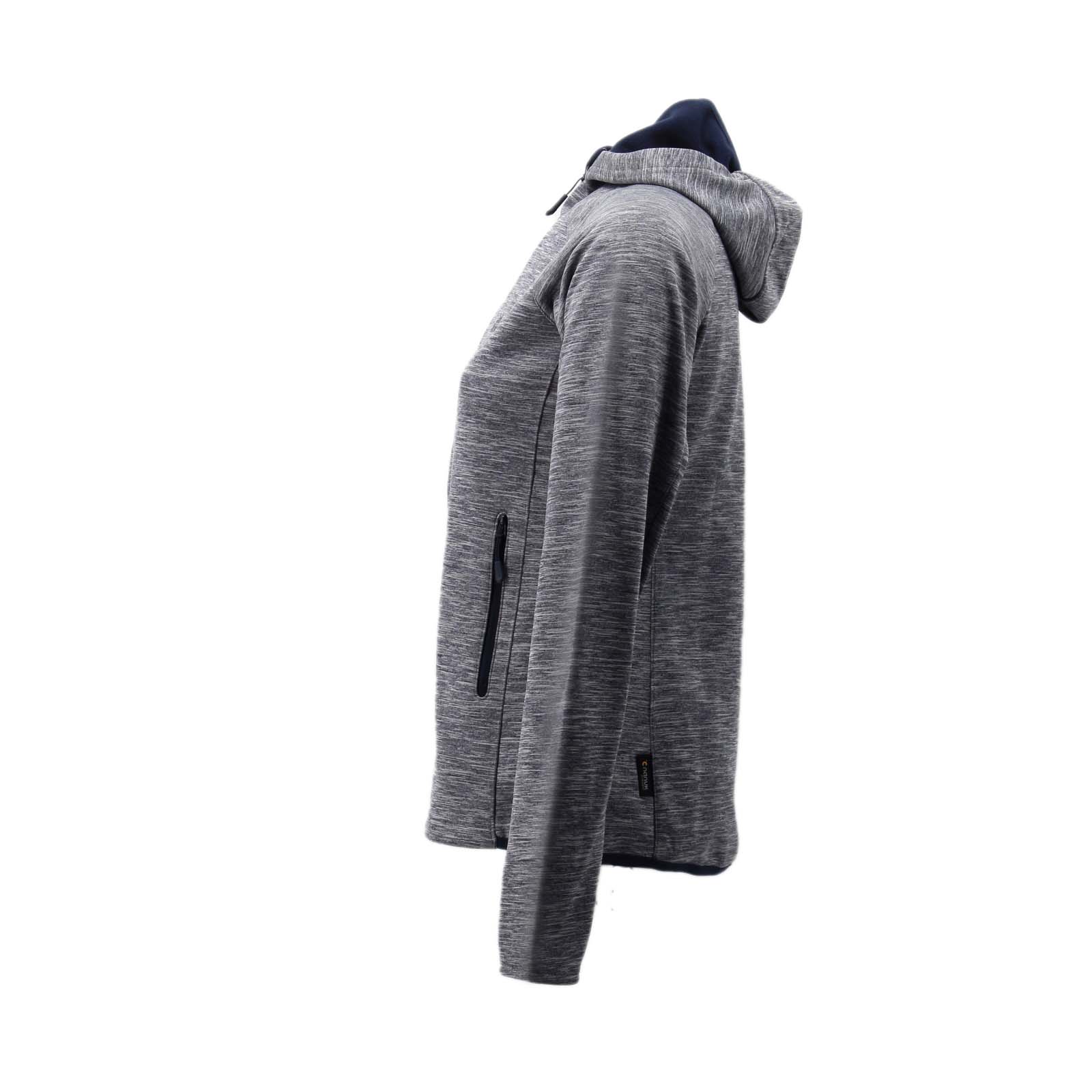 Jack Wolfskin Outdoor La Cumbre Trail Fleece Hoodie Kapuzenjacke Damen blau - Image 2