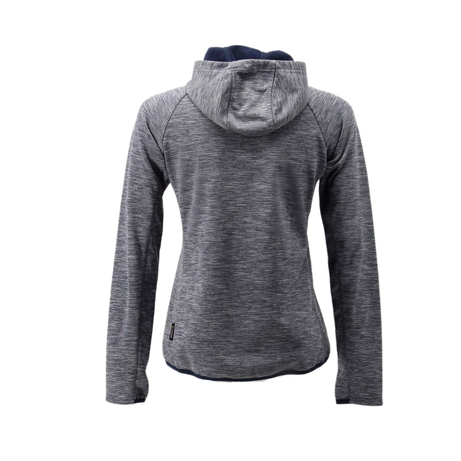 Jack Wolfskin Outdoor La Cumbre Trail Fleece Hoodie Kapuzenjacke Damen blau - Image 3