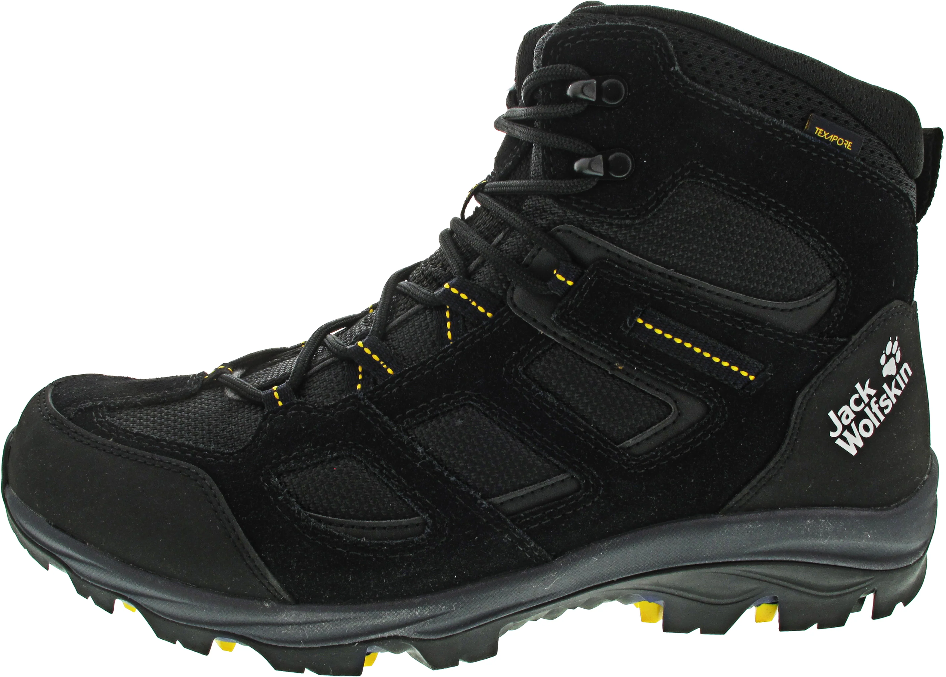 Jack Wolfskin Vojo 3 Texapore Mid M Wanderstiefel Schwarz - Image 6