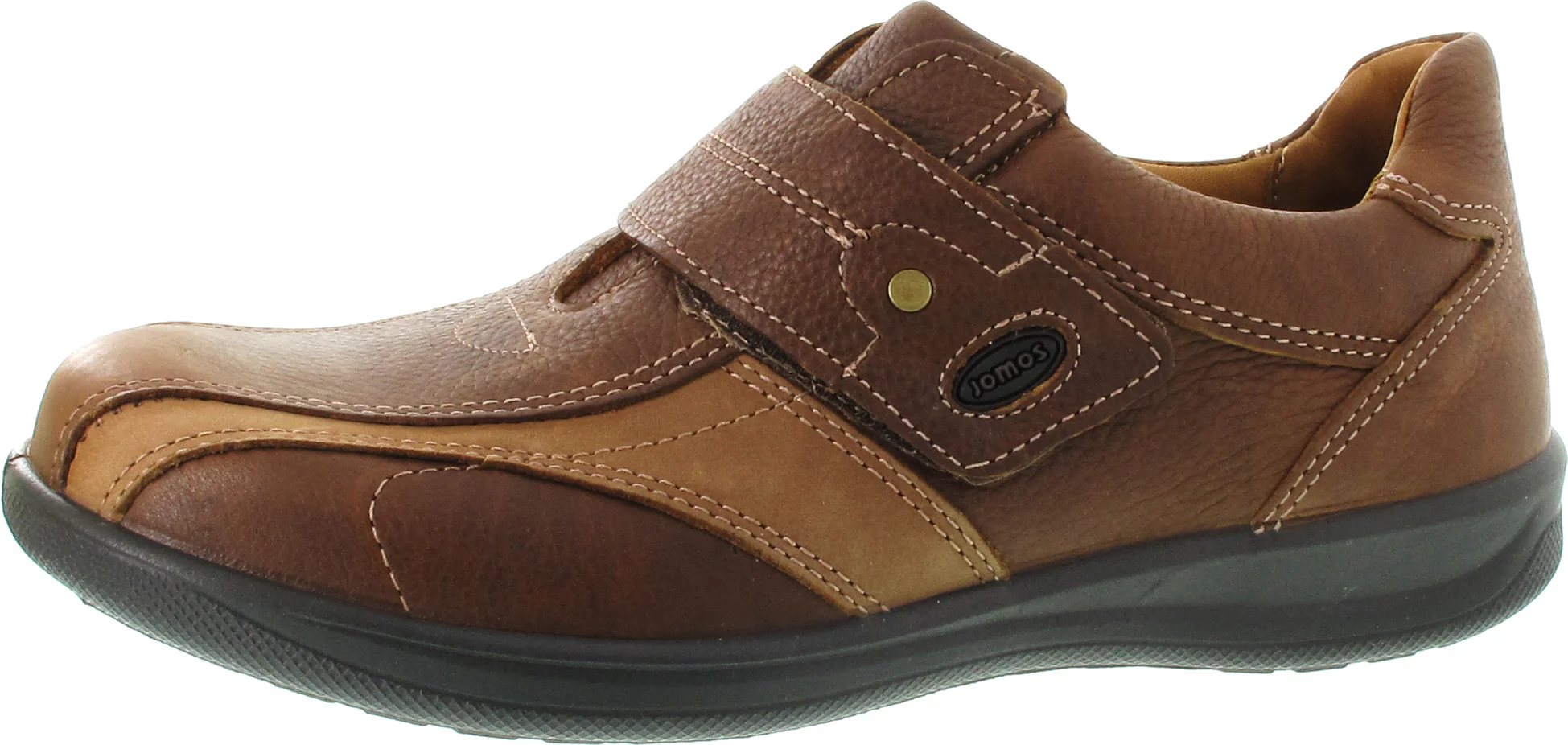 Jomos Relexxa Herren Slipper Klett braun