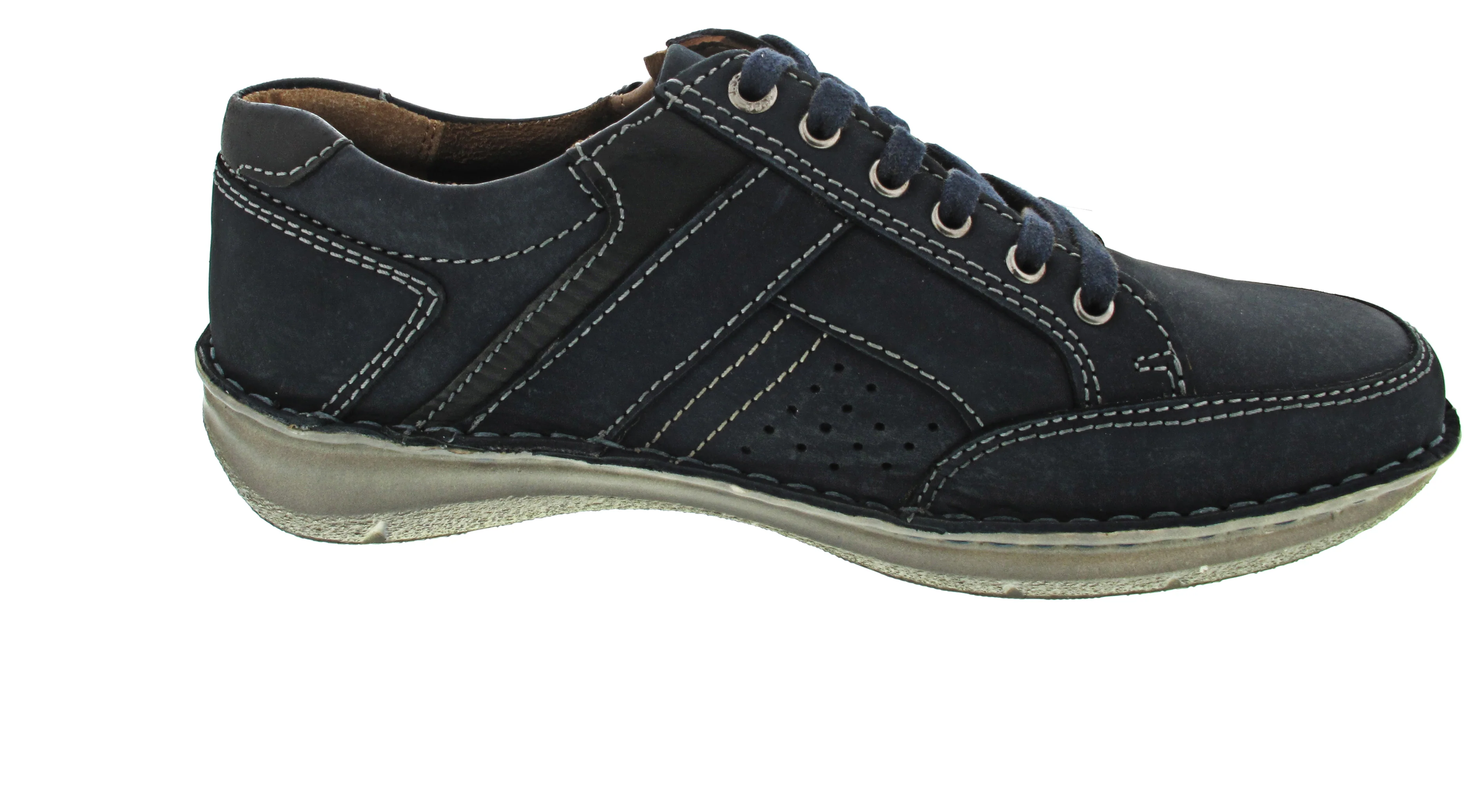 Josef Seibel Alfred 02 sportlicher Schnürer Blau - Image 16