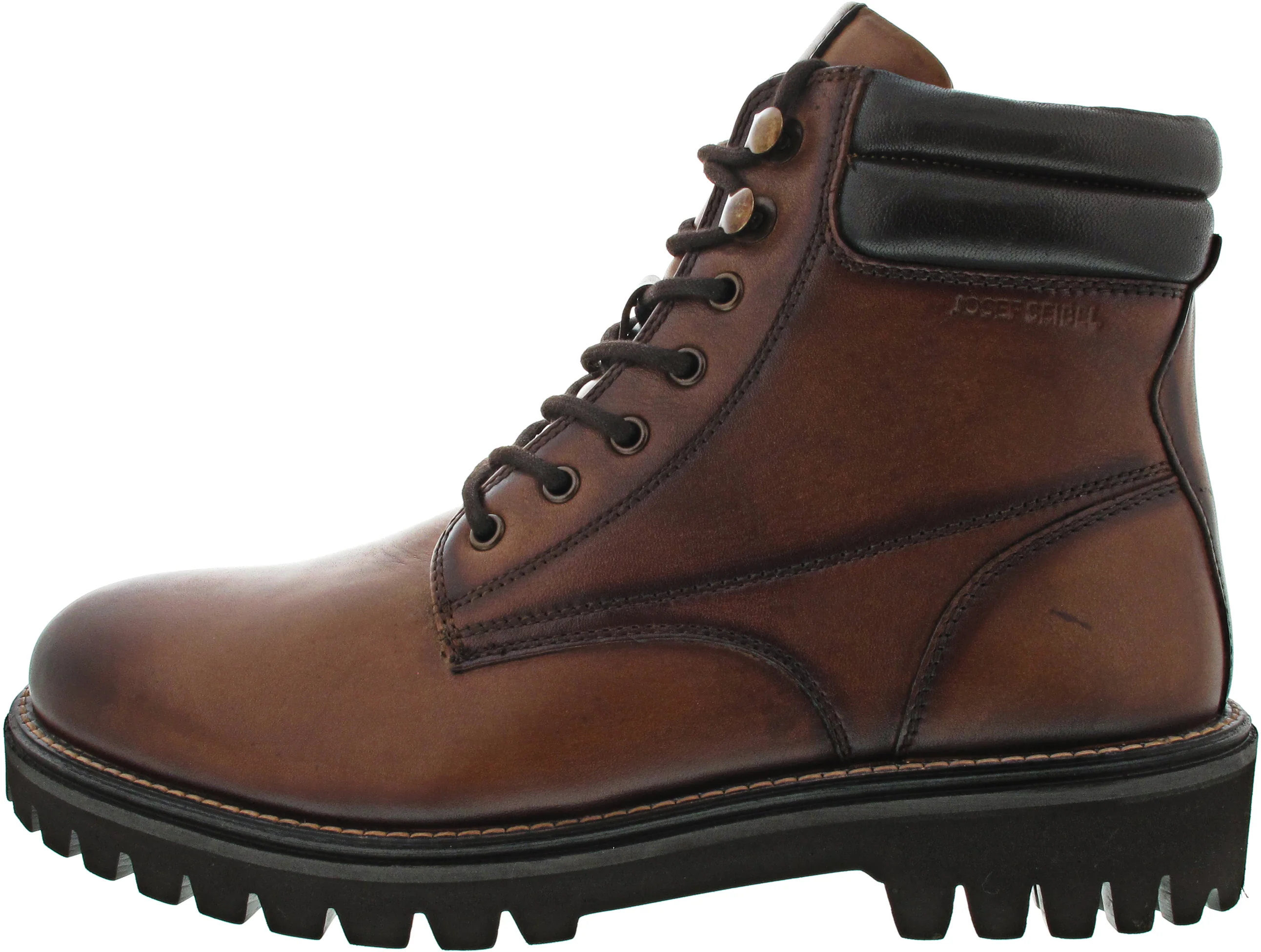 Josef Seibel Romed 01 Schnürstiefel Braun - Image 5