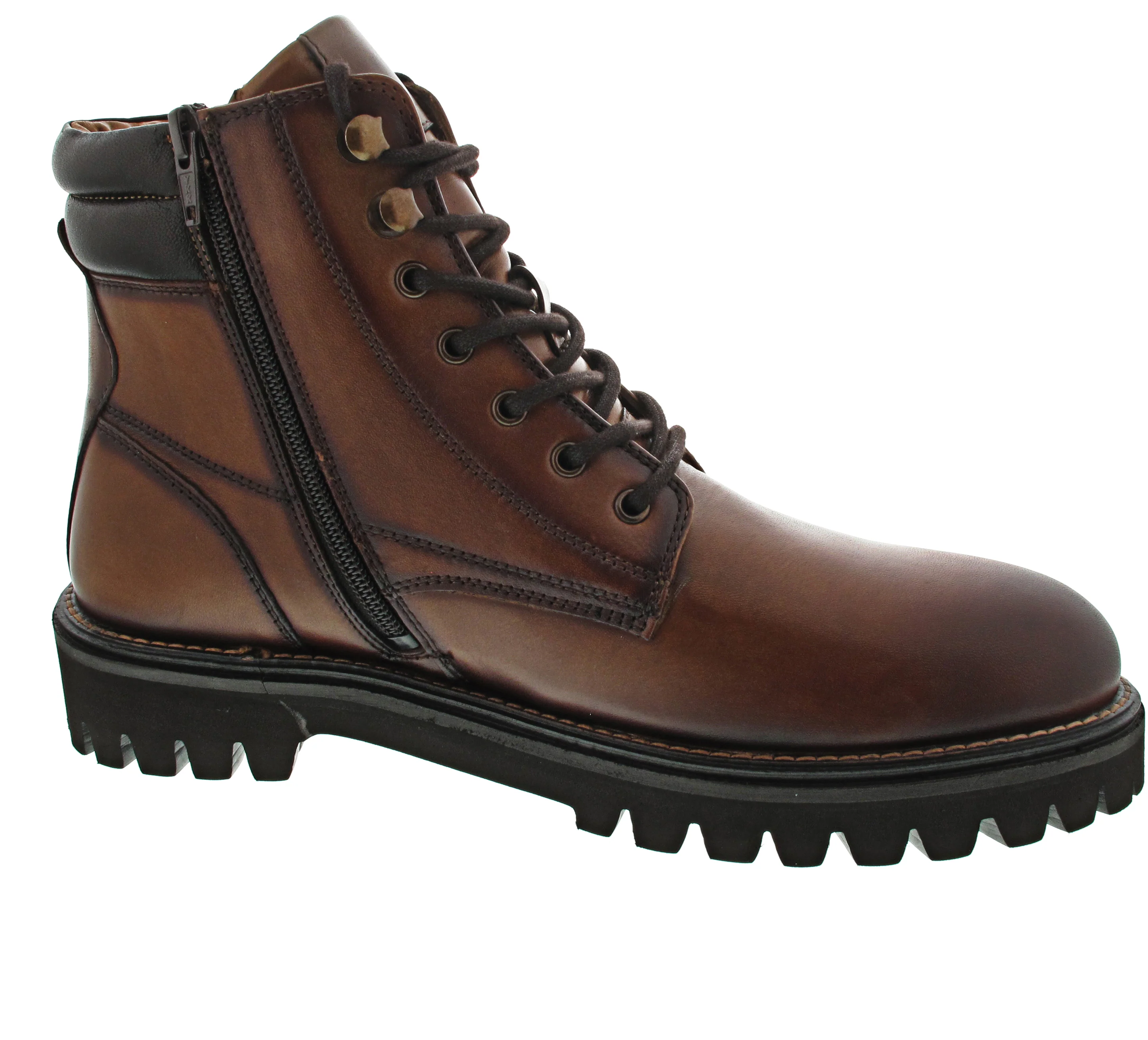 Josef Seibel Romed 01 Schnürstiefel Braun - Image 9