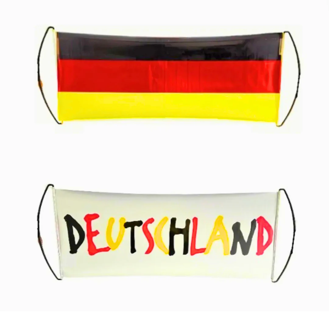 JUNG Auszieh Banner Deutschland Fan Fußball WM 2026 Weltmeisterschaft Fahne Flagge Fanartikel