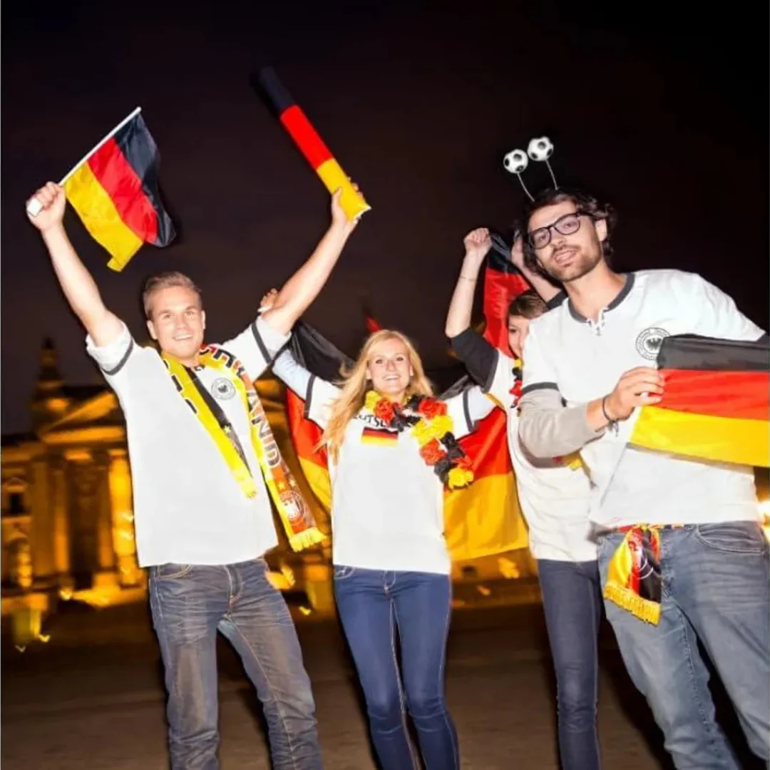 JUNG Autofensterfahnen 2er Set Deutschland Fan Fußball WM 2026 Weltmeisterschaft Flagge Fanartikel - Image 3