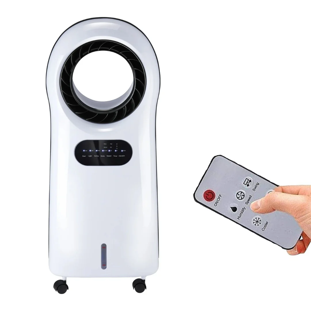 JUNG LIFEBLADE, Klimaanlage mobil, Klimagerät, B-Ware, Luftkühler, ohne Abluft, Fernbedienung