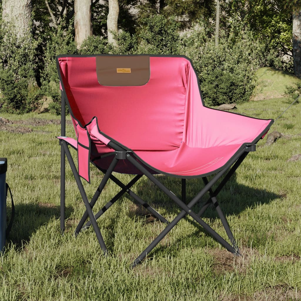 JUNG Vida Campingstühle Tasche Klappbar Schwarz 2 Stk Campingstuehle - Image 17