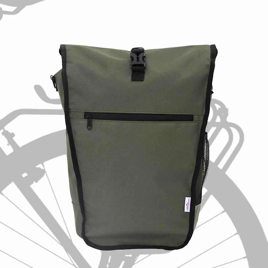 JUNG Vida Fahrradtasche Schwarz Polyester 34 x 16 x 59 cm Rad Velo Fahrradzubehör Zweirad - Image 11