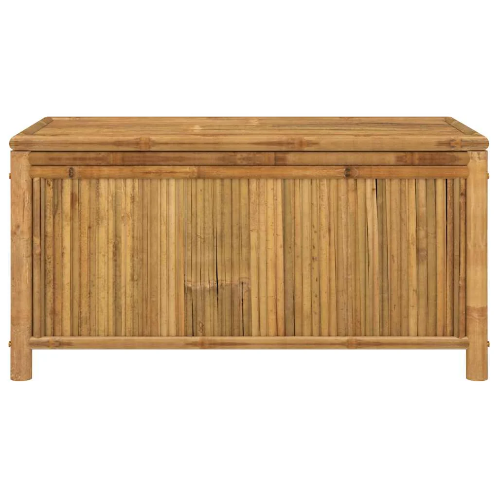 JUNG Vida Gartentruhe Bambus 110x52x55 cm Garten Balkon Terrasse Außenbereich - Image 3
