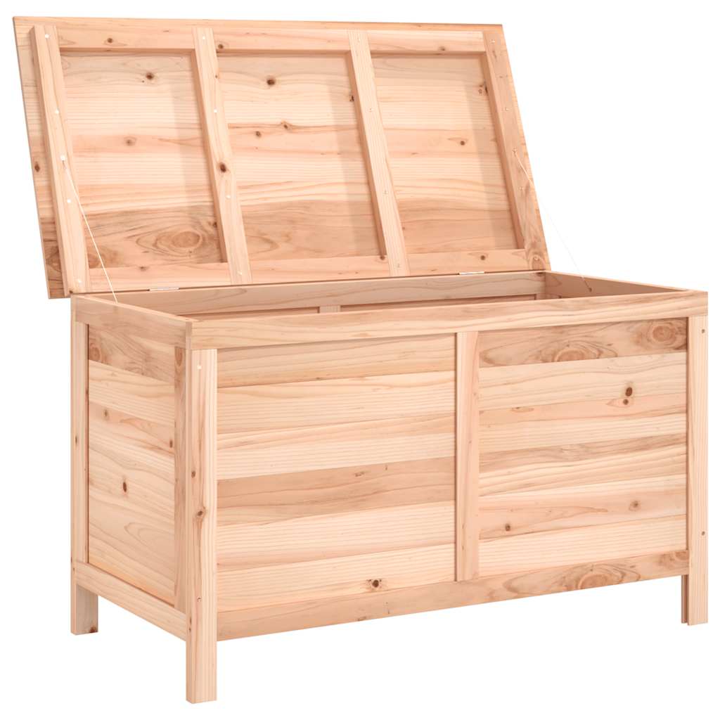 JUNG Vida Gartentruhe Massivholz Tanne 99x50x56,5 cm Garten Balkon Terrasse Außenbereich - Image 3
