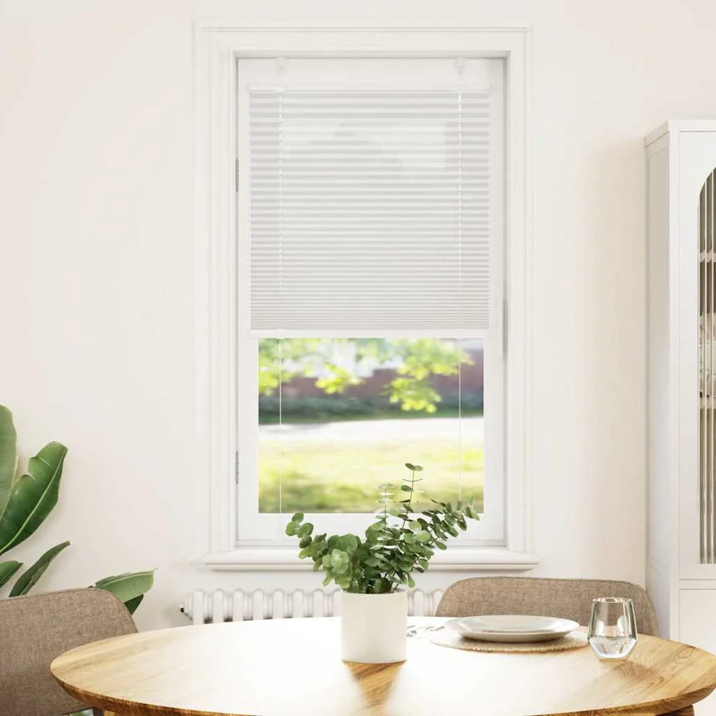 JUNG Vida Plissee Hellgrau Stoffbreite 69,4 cm Polyester 70x200 Faltrollo Fensterplissee - Image 6