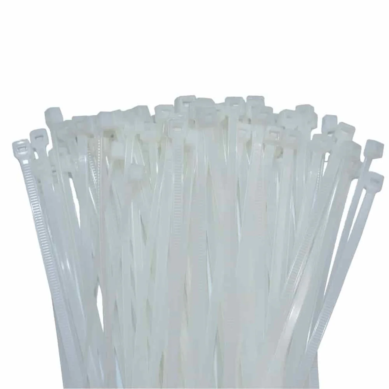 Kabelbinder 450x7,6mm Natur (Weiß) PA6.6, 100 Stück