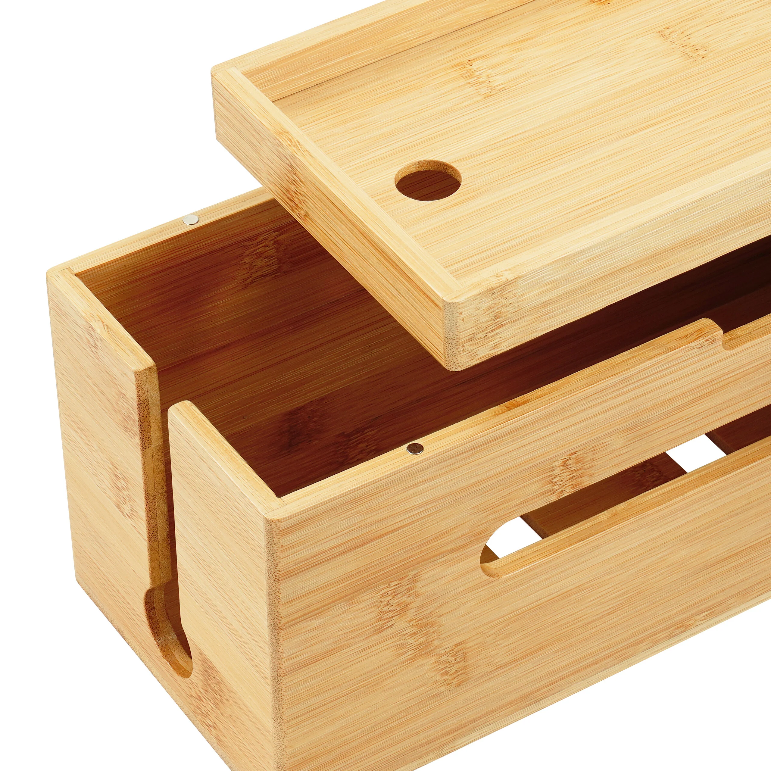 Kabelbox aus Bambus - Image 13