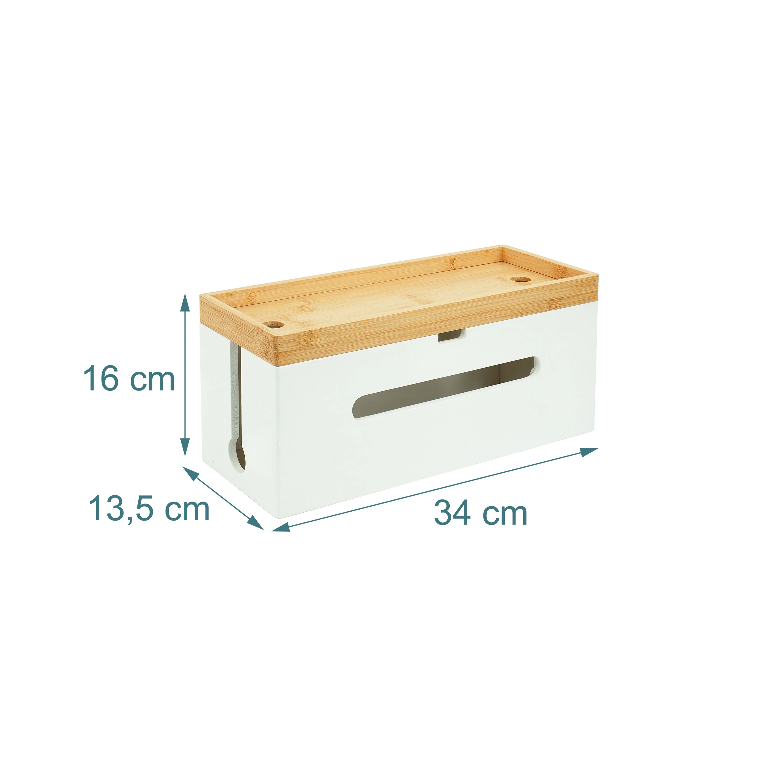 Kabelbox aus Bambus - Image 6