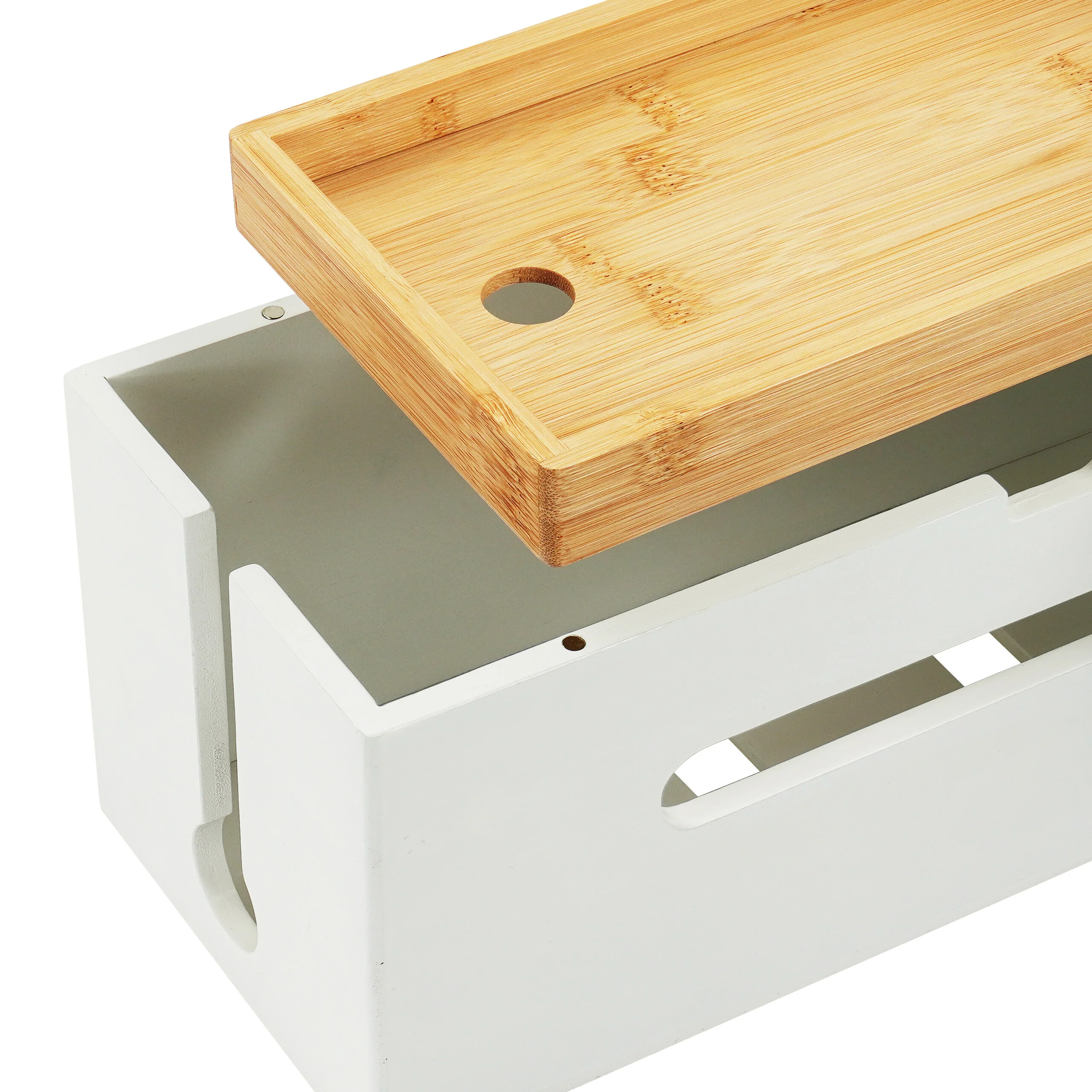 Kabelbox aus Bambus - Image 8