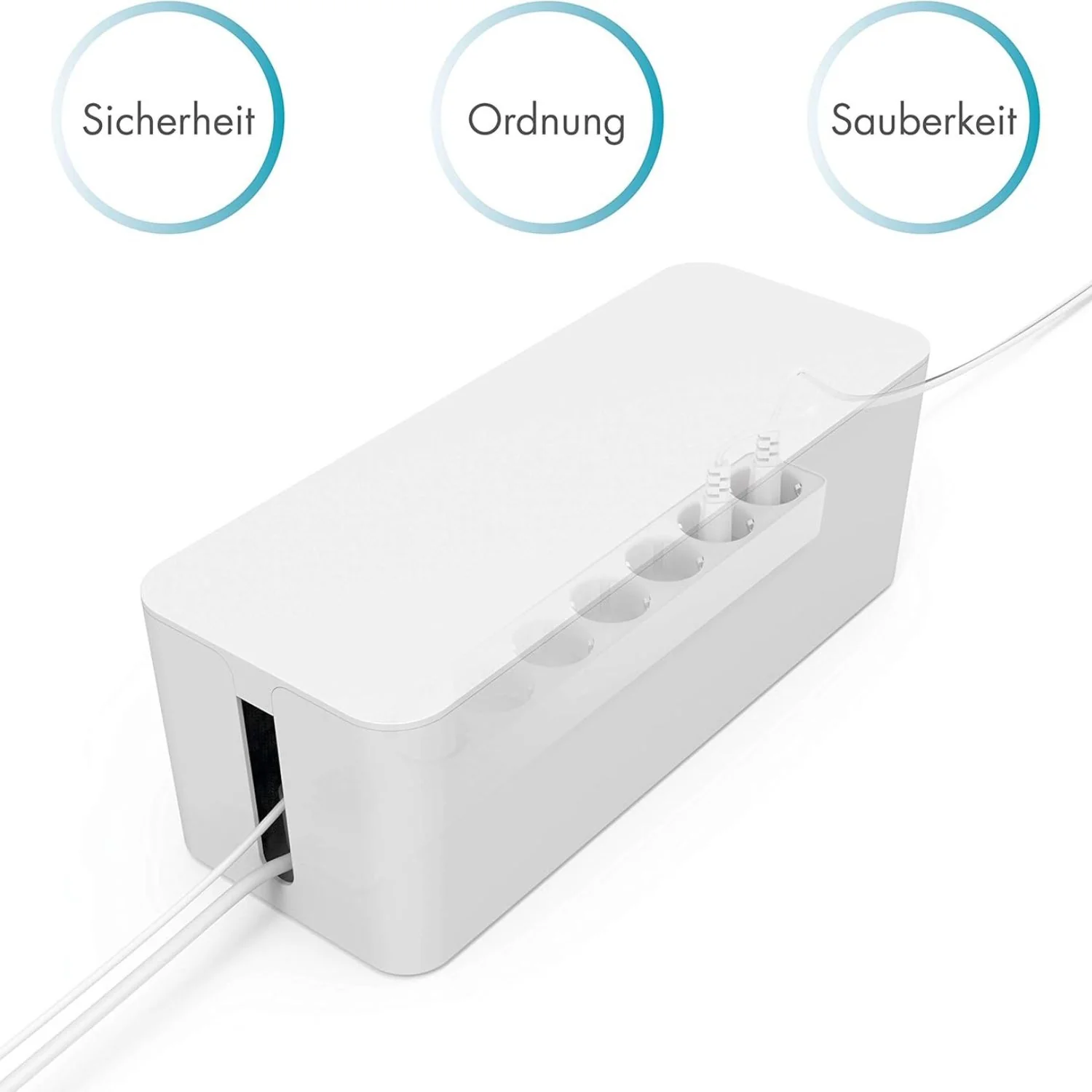 Kabelbox Maxi Weiß - Image 10
